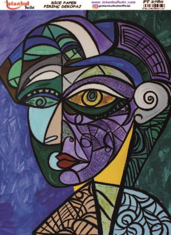 Pirinç Dekopaj Kağıdı 30x42cm PT-2780