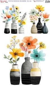 Ütü İle Rub On Transfer 30x50cm CK123