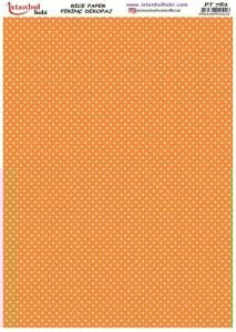 Pirinç Dekopaj Kağıdı 30x42cm PT-782
