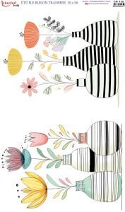 Ütü İle Rub On Transfer 30x50cm CK125