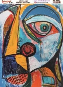 Pirinç Dekopaj Kağıdı 30x42cm PT-2784
