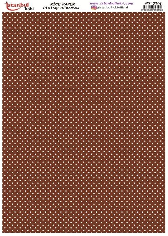 Pirinç Dekopaj Kağıdı 30x42cm PT-784