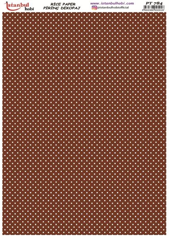 Pirinç Dekopaj Kağıdı 30x42cm PT-784