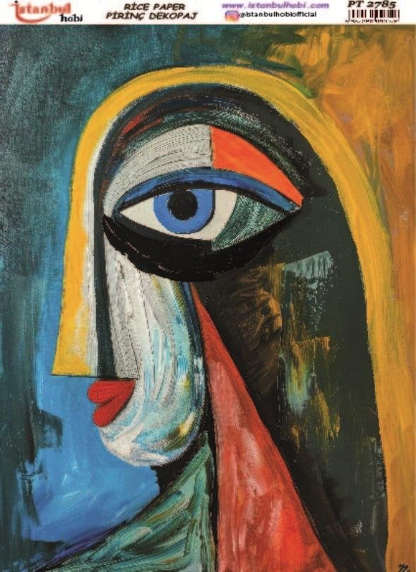 Pirinç Dekopaj Kağıdı 30x42cm PT-2785