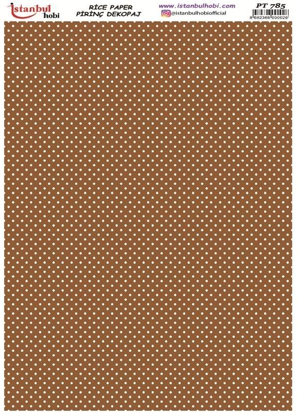 Pirinç Dekopaj Kağıdı 30x42cm PT-785