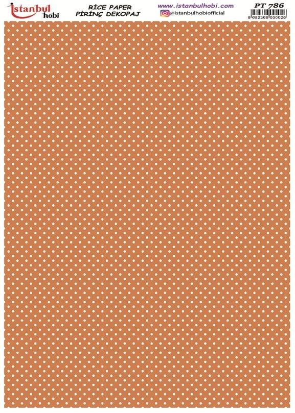 Pirinç Dekopaj Kağıdı 30x42cm PT-786