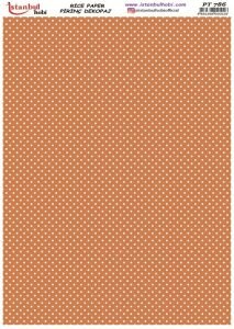 Pirinç Dekopaj Kağıdı 30x42cm PT-786