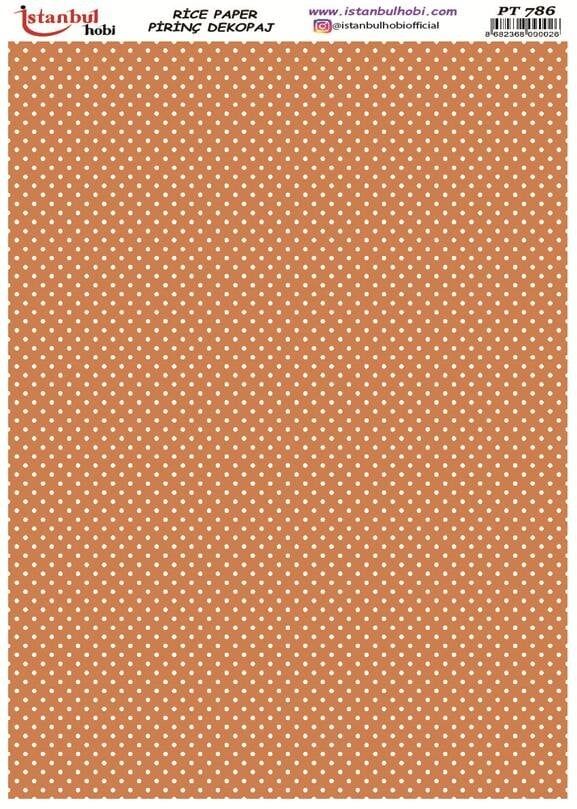 Pirinç Dekopaj Kağıdı 30x42cm PT-786