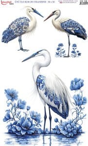 Ütü İle Rub On Transfer 30x50cm CK128