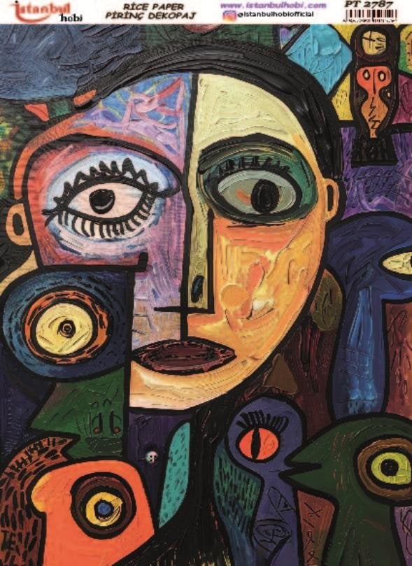 Pirinç Dekopaj Kağıdı 30x42cm PT-2787