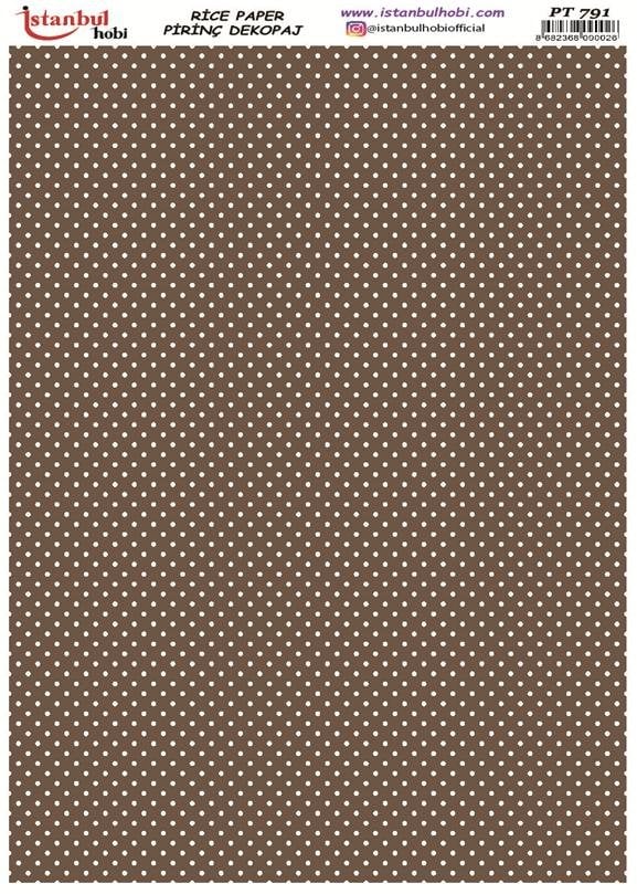 Pirinç Dekopaj Kağıdı 30x42cm PT-791