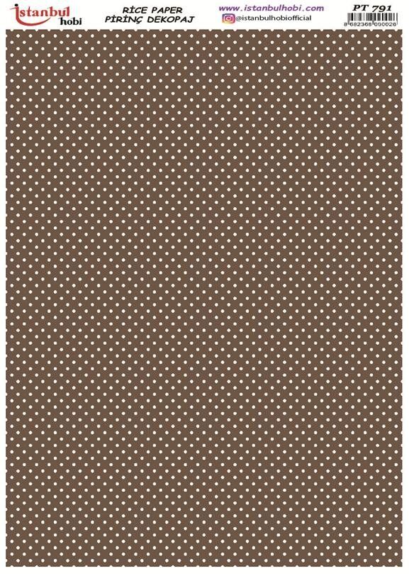 Pirinç Dekopaj Kağıdı 30x42cm PT-791