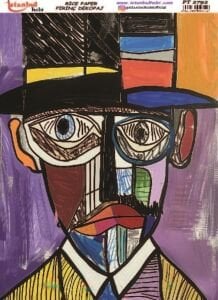 Pirinç Dekopaj Kağıdı 30x42cm PT-2792