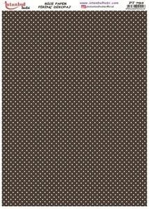 Pirinç Dekopaj Kağıdı 30x42cm PT-792