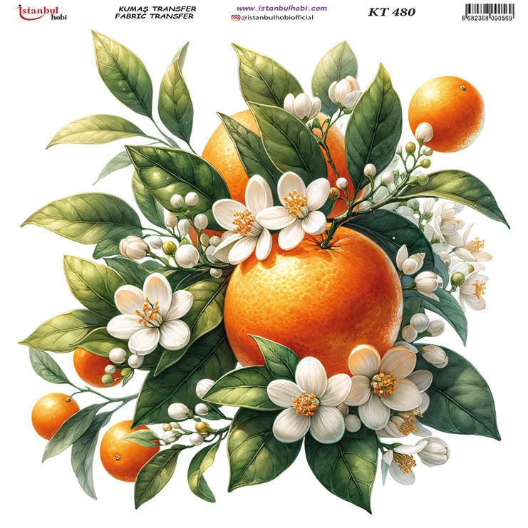 Kumaş Transfer Kağıdı 20x20cm KT-480