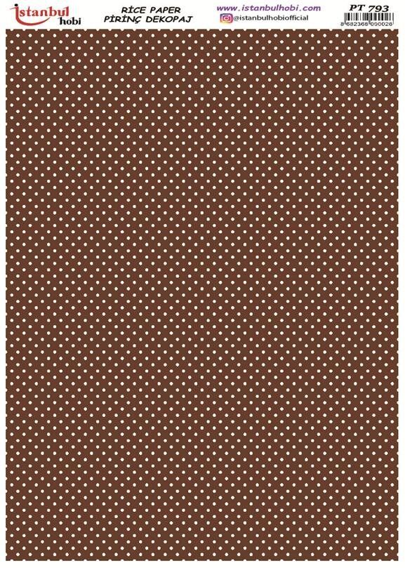 Pirinç Dekopaj Kağıdı 30x42cm PT-793