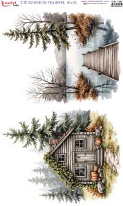 Ütü İle Rub On Transfer 30x50cm CK135