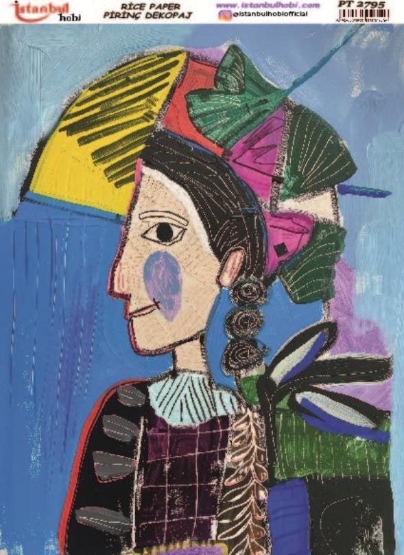 Pirinç Dekopaj Kağıdı 30x42cm PT-2795