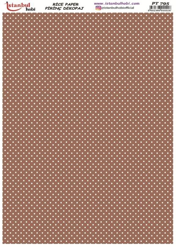 Pirinç Dekopaj Kağıdı 30x42cm PT-795