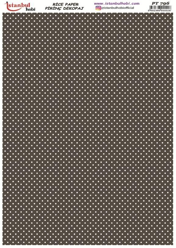 Pirinç Dekopaj Kağıdı 30x42cm PT-796