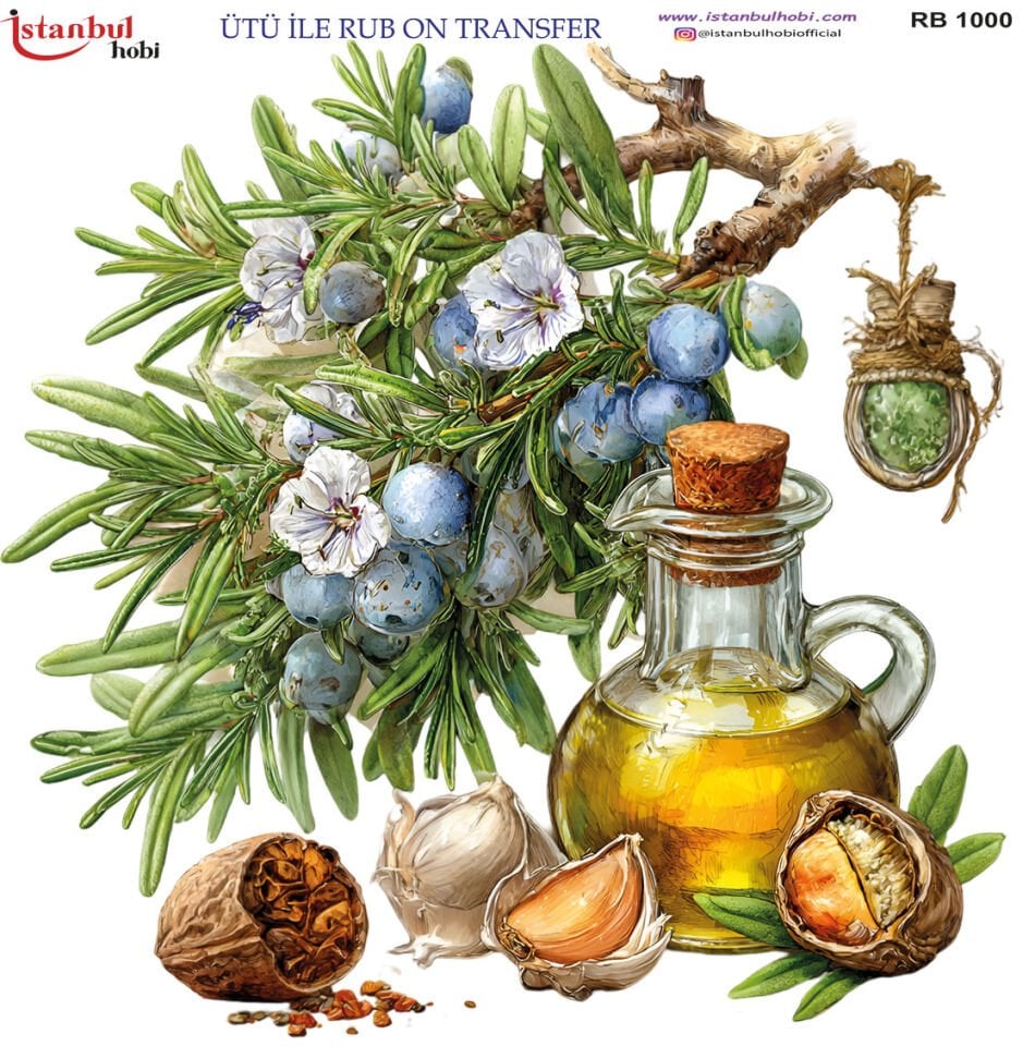 Ütü İle Rub On Transfer 30x30cm RB1000