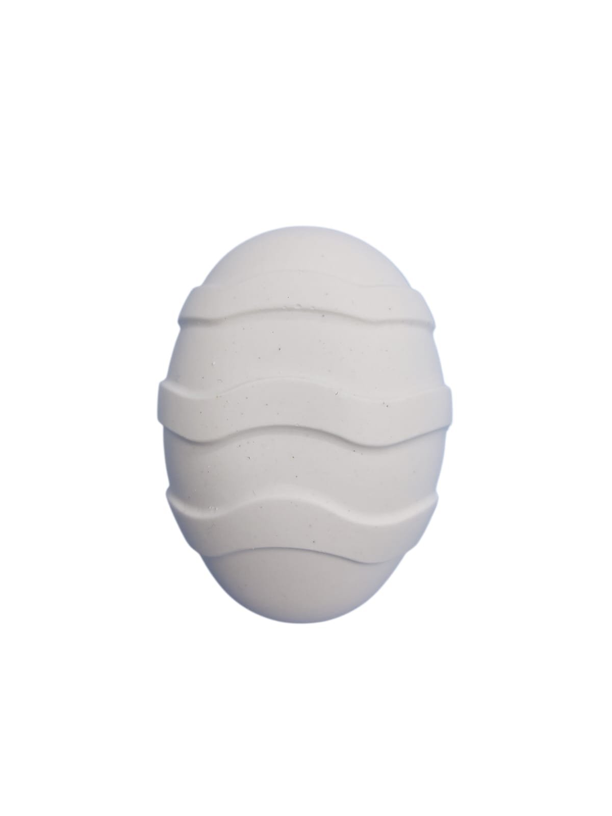 Yumurta Obje Paskalya Figür 7x5cm Çizgili