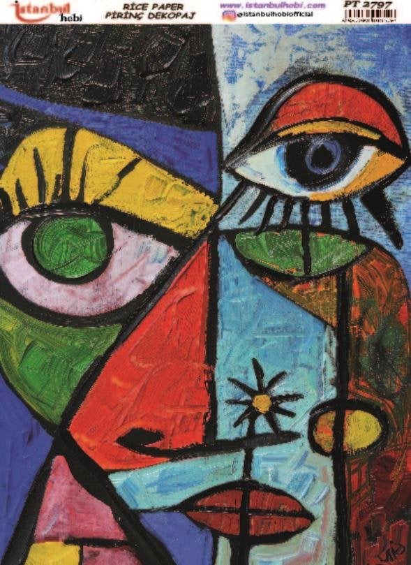 Pirinç Dekopaj Kağıdı 30x42cm PT-2797