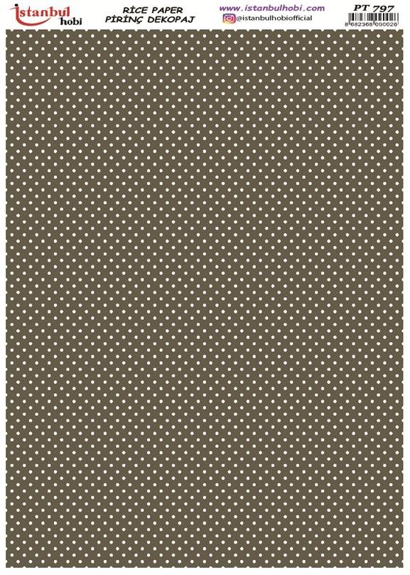 Pirinç Dekopaj Kağıdı 30x42cm PT-797