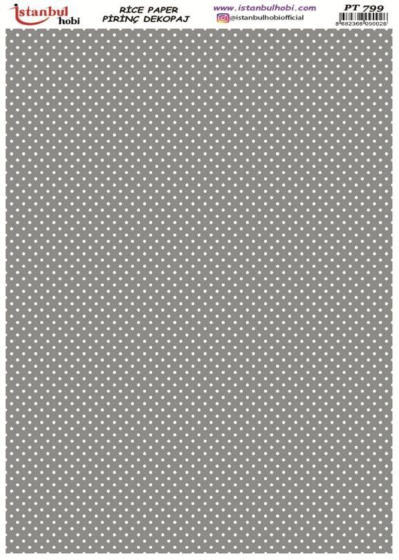 Pirinç Dekopaj Kağıdı 30x42cm PT-799