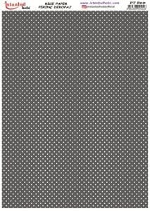 Pirinç Dekopaj Kağıdı 30x42cm PT-800