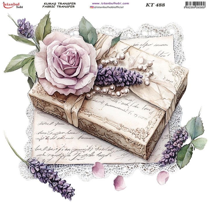 Kumaş Transfer Kağıdı 20x20cm KT-488