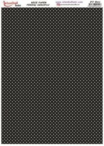 Pirinç Dekopaj Kağıdı 30x42cm PT-801