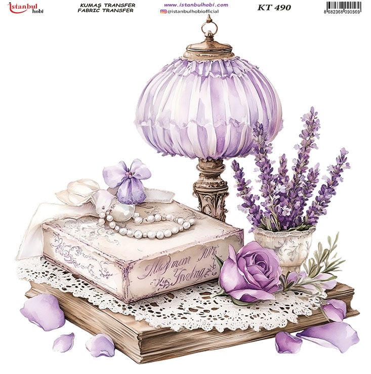 Kumaş Transfer Kağıdı 20x20cm KT-490