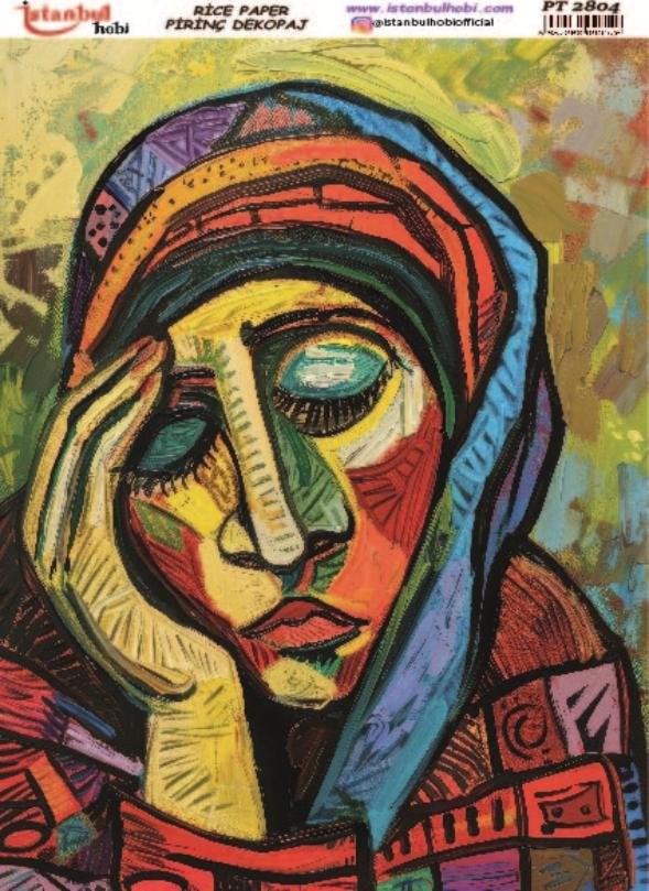 Pirinç Dekopaj Kağıdı 30x42cm PT-2804
