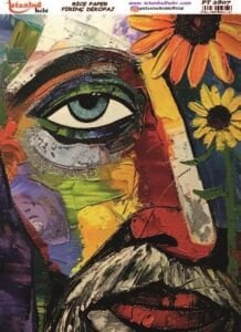 Pirinç Dekopaj Kağıdı 30x42cm PT-2807