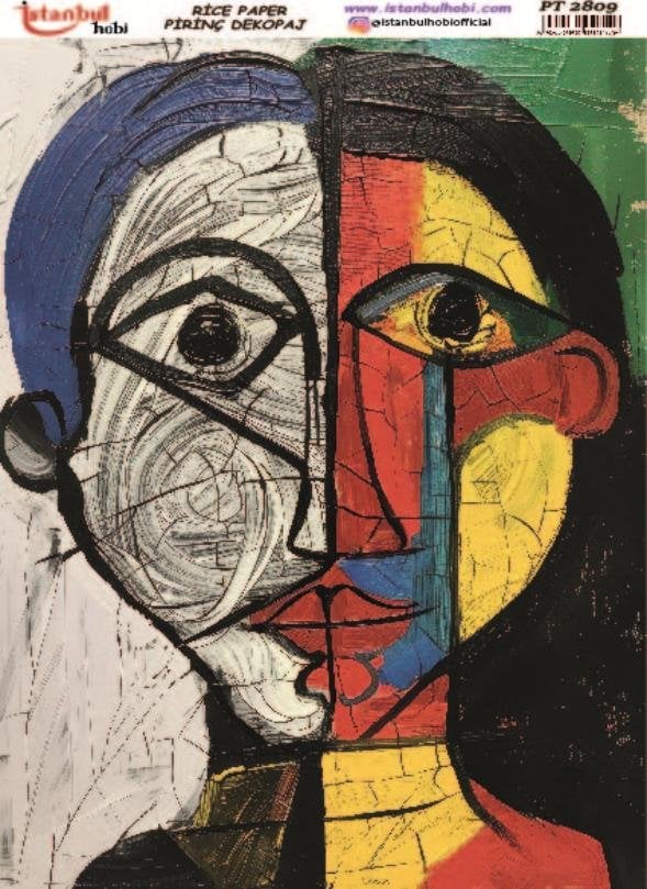 Pirinç Dekopaj Kağıdı 30x42cm PT-2809