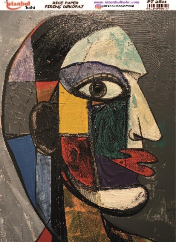 Pirinç Dekopaj Kağıdı 30x42cm PT-2811