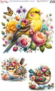 Ütü İle Rub On Transfer 30x50cm CK153