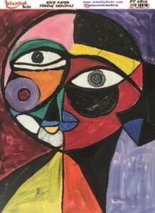Pirinç Dekopaj Kağıdı 30x42cm PT-2812