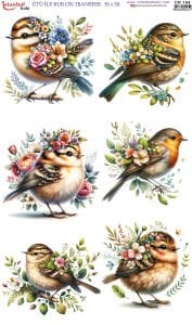 Ütü İle Rub On Transfer 30x50cm CK154