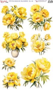 Ütü İle Rub On Transfer 30x50cm CK156