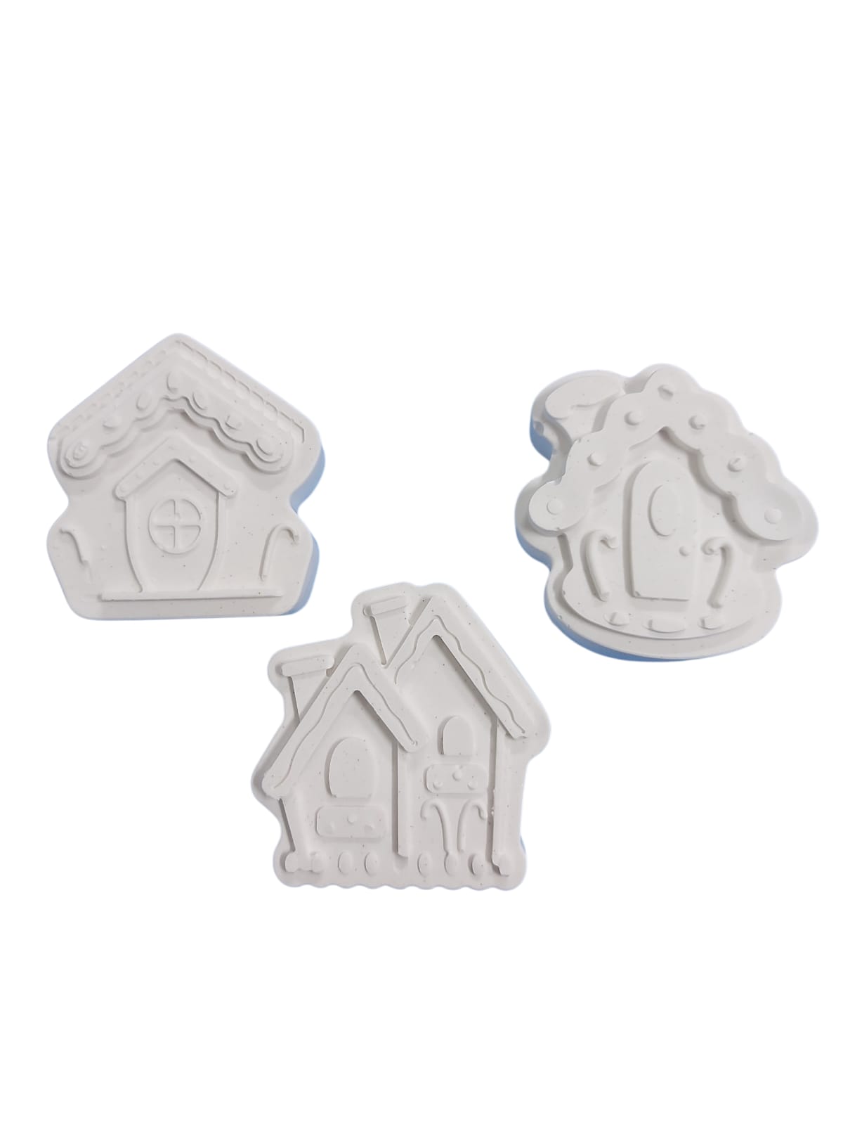 Sevimli Peri Evi 3'lü Set - Kış Evleri Seti 3 Parça