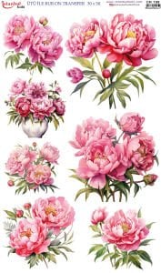 Ütü İle Rub On Transfer 30x50cm CK159