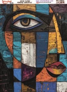 Pirinç Dekopaj Kağıdı 30x42cm PT-2820