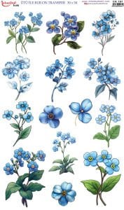 Ütü İle Rub On Transfer 30x50cm CK167