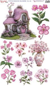 Ütü İle Rub On Transfer 30x50cm CK168