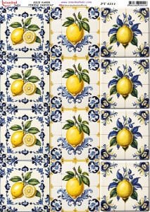 Pirinç Dekopaj Kağıdı 30x42cm PT-4211