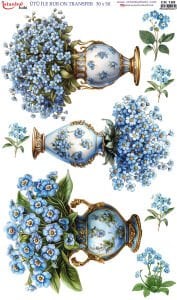 Ütü İle Rub On Transfer 30x50cm CK169