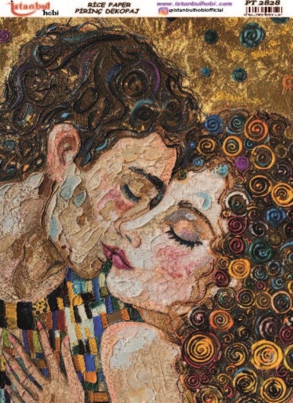 Pirinç Dekopaj Kağıdı 30x42cm PT-2828