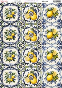 Pirinç Dekopaj Kağıdı 30x42cm PT-4213